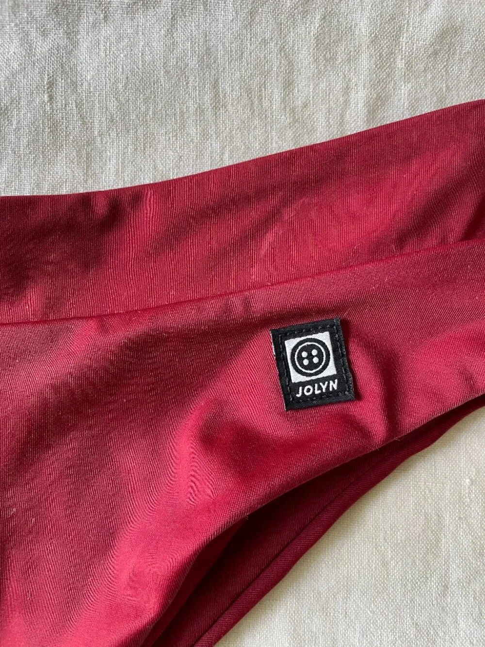 JOLYN x Eryn Krouse Matching Garnet Bikini Set